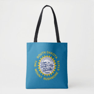 Bolsa Tote Bandeira do Estado de Dakota do Sul