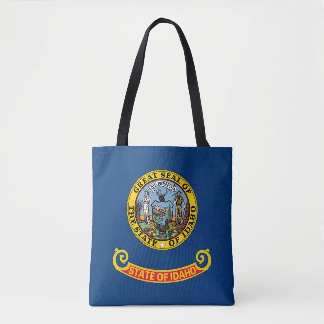 Bolsa Tote Bandeira do Estado de Idaho (Frente)