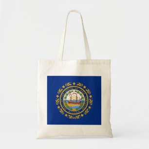 Bolsa Tote Bandeira do Estado de New Hampshire