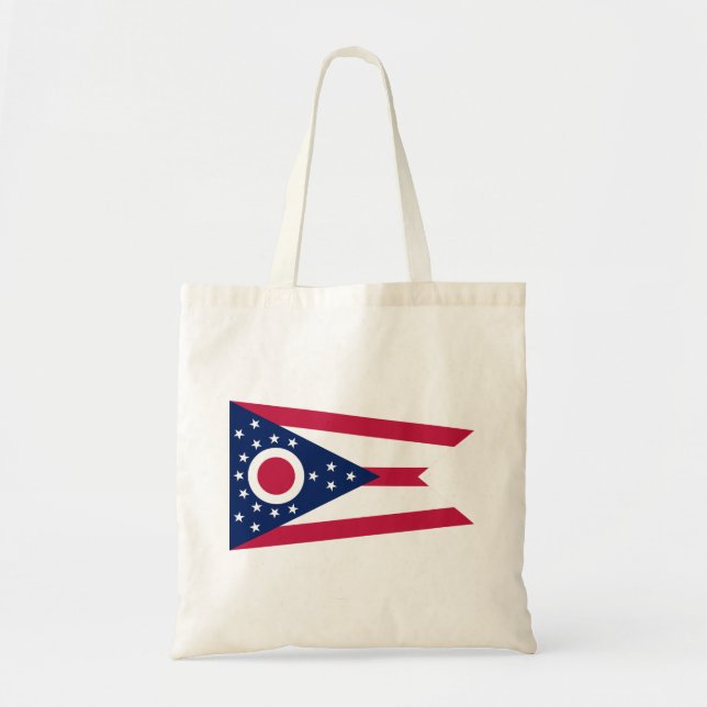Bolsa Tote Bandeira do Estado de Ohio (Frente)