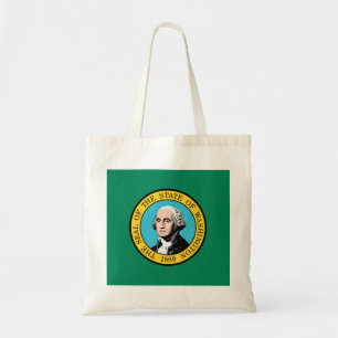 Bolsa Tote Bandeira do Estado de Washington