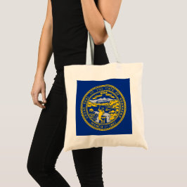 Bolsa Tote Bandeira do Estado do Nebraska