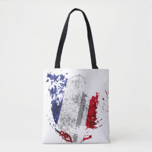 Bolsa Tote bandeira do francês