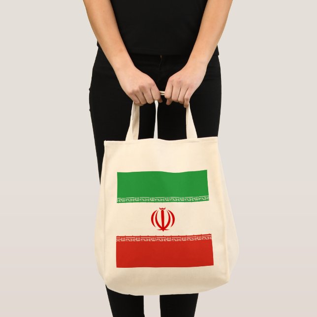 Bolsa Tote Bandeira do Irã (Frente (produto))