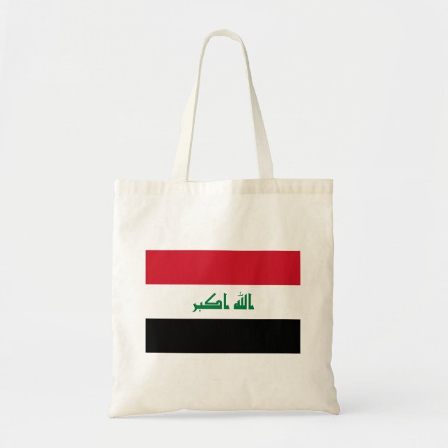 Bolsa Tote Bandeira do Iraque (Frente)