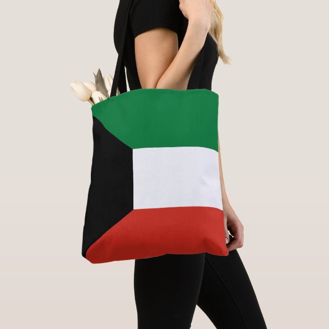Bolsa Tote bandeira do Kuwait (Close Up)