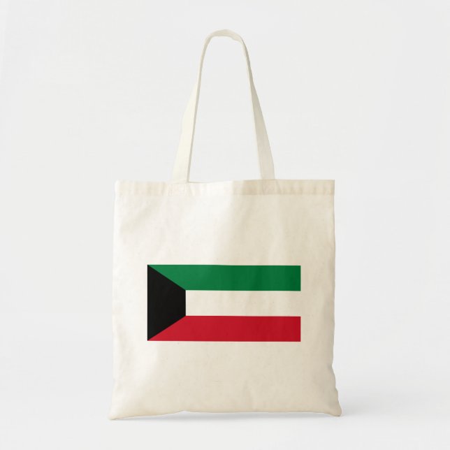 Bolsa Tote Bandeira do Kuwait (Frente)