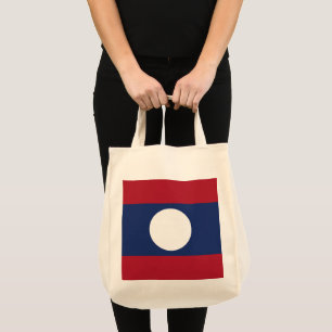 Bolsa Tote bandeira do Laos