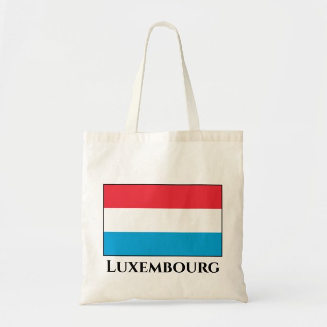 Bolsa Tote Bandeira do Luxemburgo (Frente)
