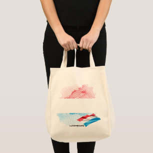 Bolsa Tote bandeira do Luxemburgo