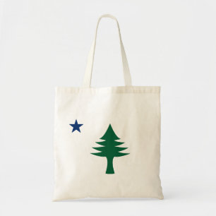 Bolsa Tote Bandeira do Maine de 1901