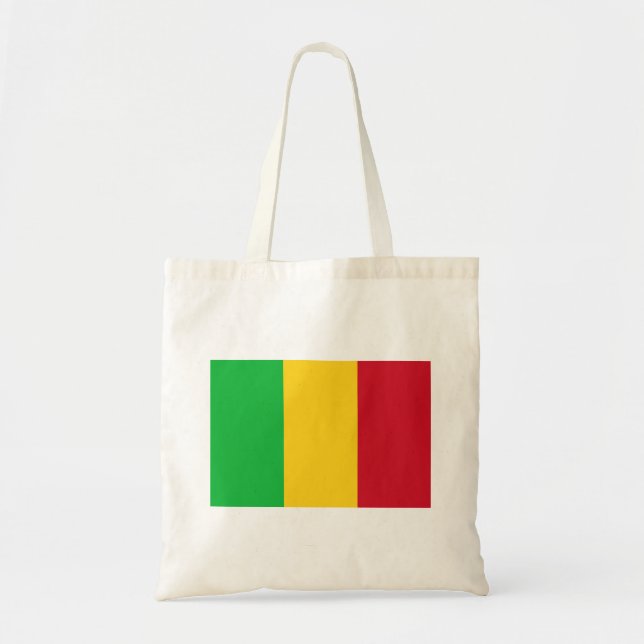 Bolsa Tote Bandeira do Mali (Frente)