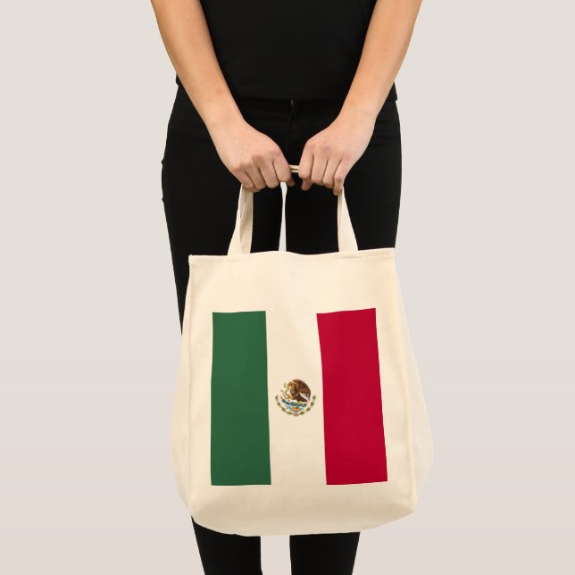 Bolsa Tote Bandeira do México (Frente (produto))