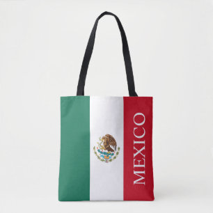 Bolsa Tote Bandeira do México
