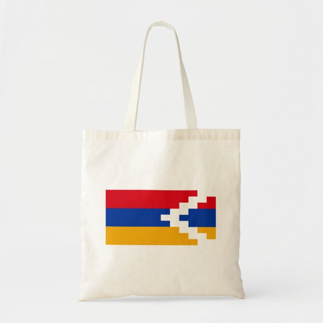 Bolsa Tote Bandeira do Nagorno Karabakh (Frente)