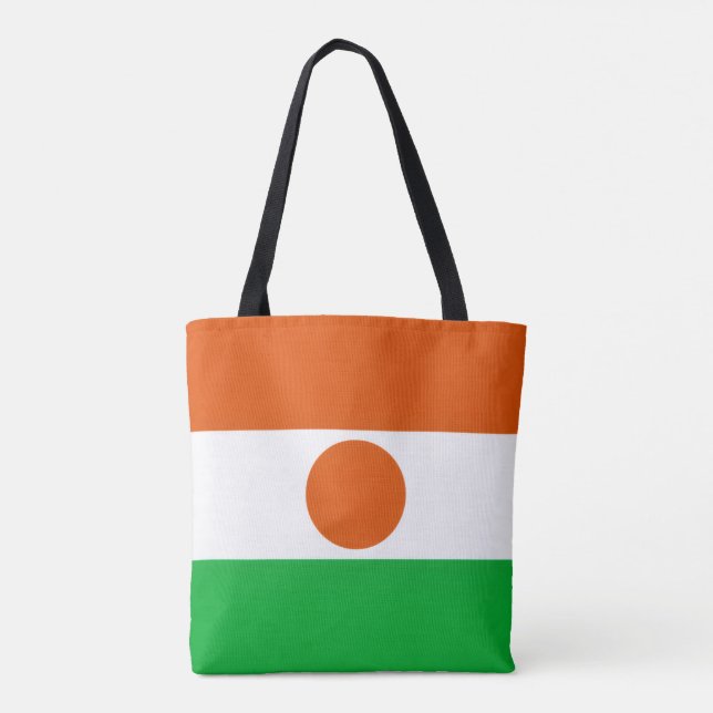 Bolsa Tote Bandeira do Níger (Verso)
