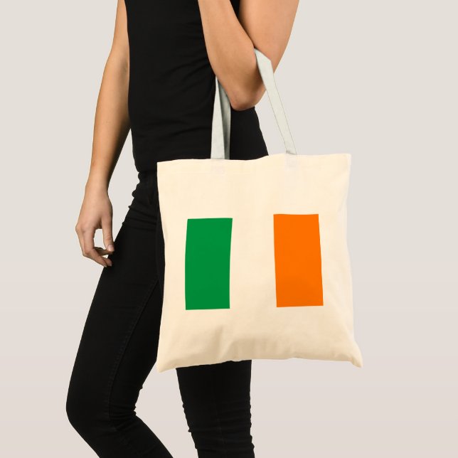 Bolsa Tote Bandeira do Orçamento da Irlanda (Frente (produto))