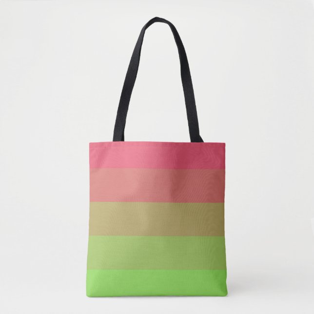 Bolsa Tote Bandeira do Orgulho Aroflux (Frente)