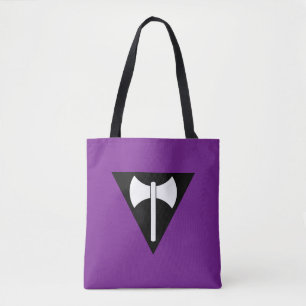 Bolsa Tote Bandeira do Orgulho Lésbico