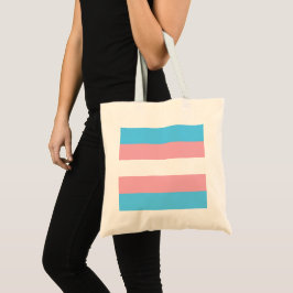 Bolsa Tote Bandeira do Orgulho Trans (Orgulho Transgênero)