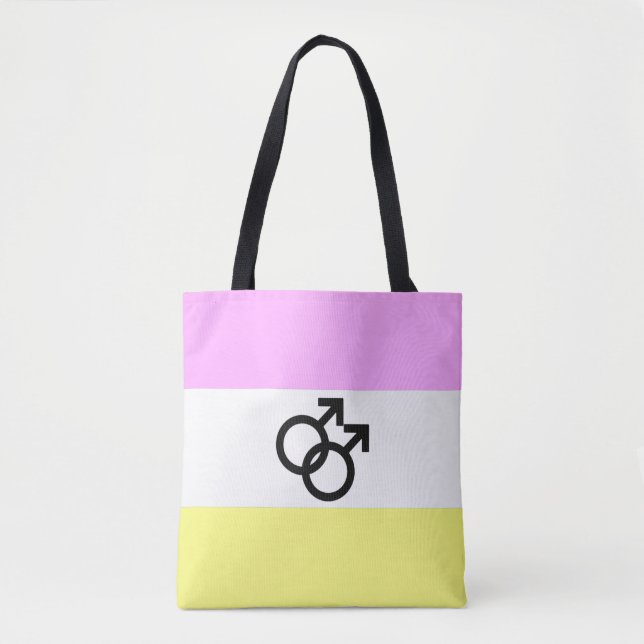 Bolsa Tote Bandeira do Orgulho Twink (Frente)