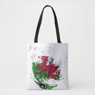 Bolsa Tote bandeira do País de Gales