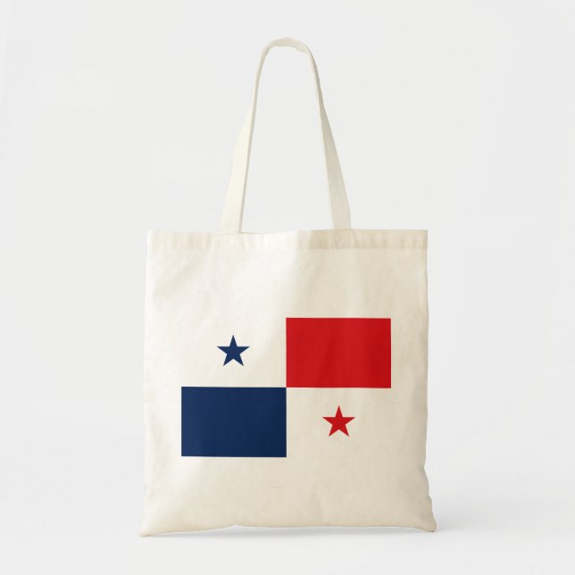 Bolsa Tote Bandeira do Panamá (Frente)