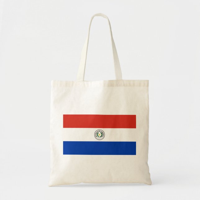Bolsa Tote Bandeira do Paraguai (Frente)