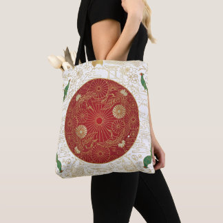 Bolsa Tote Bandeira do Patrimônio Art Déco | Nome Personaliza