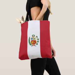 Bolsa Tote Bandeira do Peru