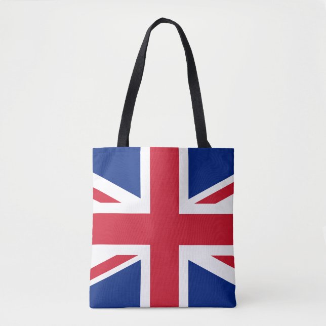 Bolsa Tote bandeira do Reino Unido (Frente)