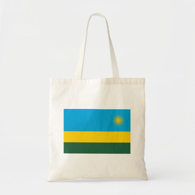 Bolsa Tote Bandeira do Ruanda (Frente)