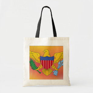 Bolsa Tote Bandeira do saco de Virgin Islands