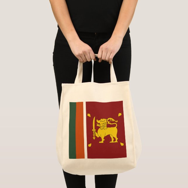 Bolsa Tote Bandeira do Sri Lanka (Frente (produto))