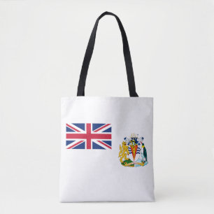 Bolsa Tote Bandeira do Território Antártico Britânico
