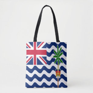 Bolsa Tote Bandeira do Território Britânico do Oceano Índico