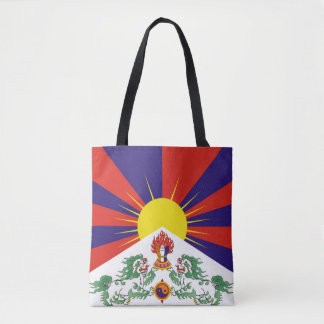 Bolsa Tote Bandeira do Tibete livre