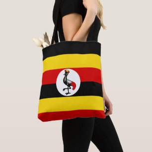 Bolsa Tote Bandeira do Uganda
