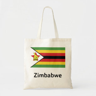Bolsa Tote Bandeira do Zimbabué