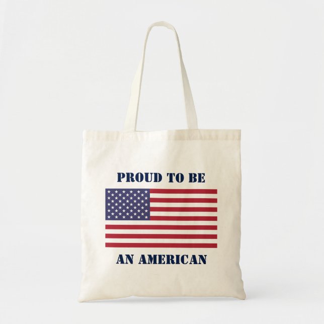 Bolsa Tote Bandeira dos Estados Unidos (Frente)