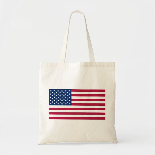 Bolsa Tote Bandeira Dos Estados Unidos Da América (Frente)