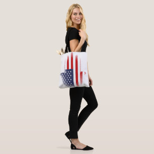 Bolsa Tote Bandeira dos EUA