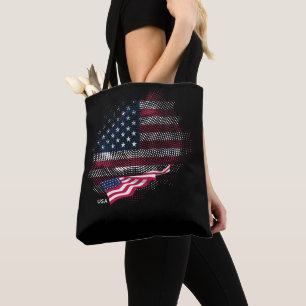 Bolsa Tote bandeira dos EUA