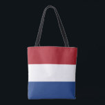 Bolsa Tote Bandeira dos Países Baixos<br><div class="desc">Bandeira patriótica dos Países Baixos.</div>