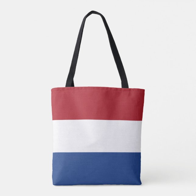 Bolsa Tote Bandeira dos Países Baixos (Verso)