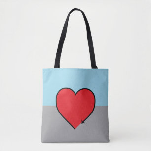 Bolsa Tote Bandeira e Símbolo do Orgulho Autossexual