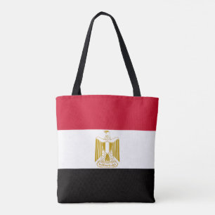 Bolsa Tote Bandeira Egípcia, Bandeira do Egito