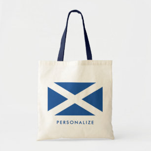 Bolsa Tote Bandeira escocesa da sacola do costume de Scotland