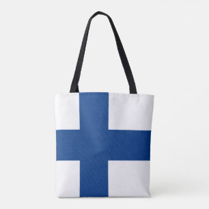 Bolsa Tote Bandeira Finlandesa, Bandeira da Finlândia