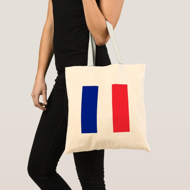 Bolsa Tote Bandeira França (Frente (produto))